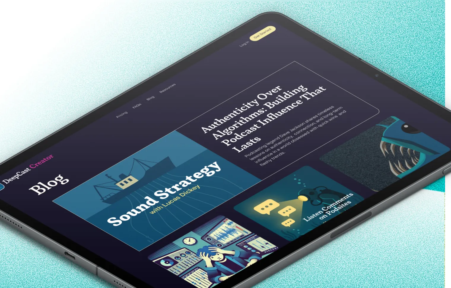 The blog for DeepCast Creator